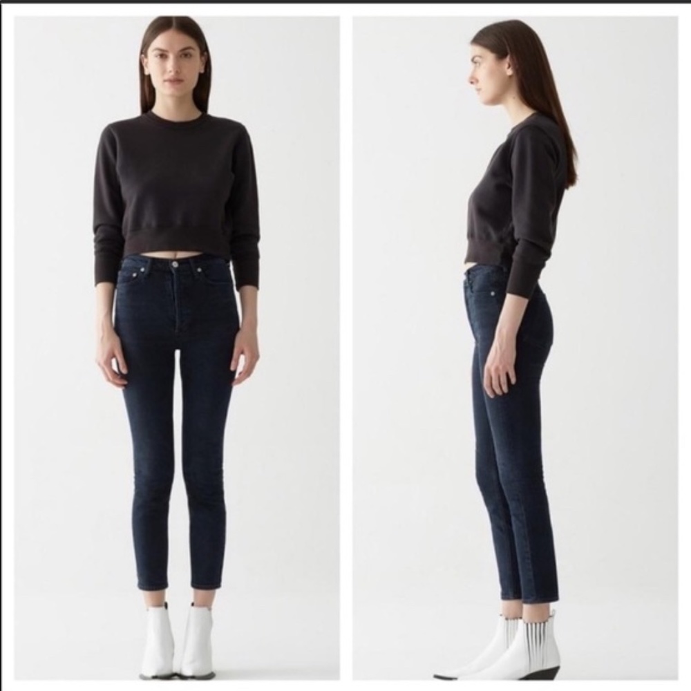 AGOLDE Nico High Rise Slim Jean Relic 28 NEW